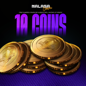 10 MALAGA COINS