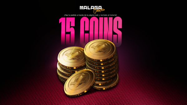 15 MALAGA COINS